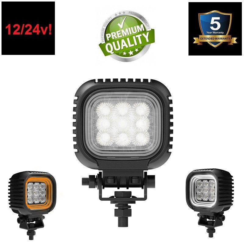LED RADNA SVETLO REFLEKTOR+DNEVNO SVETLO 10x9.2cm 63W Beograd Zemun